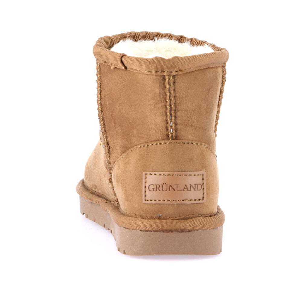 Stivaletto Grunland I4 Crom Ragazzo - Cuoio