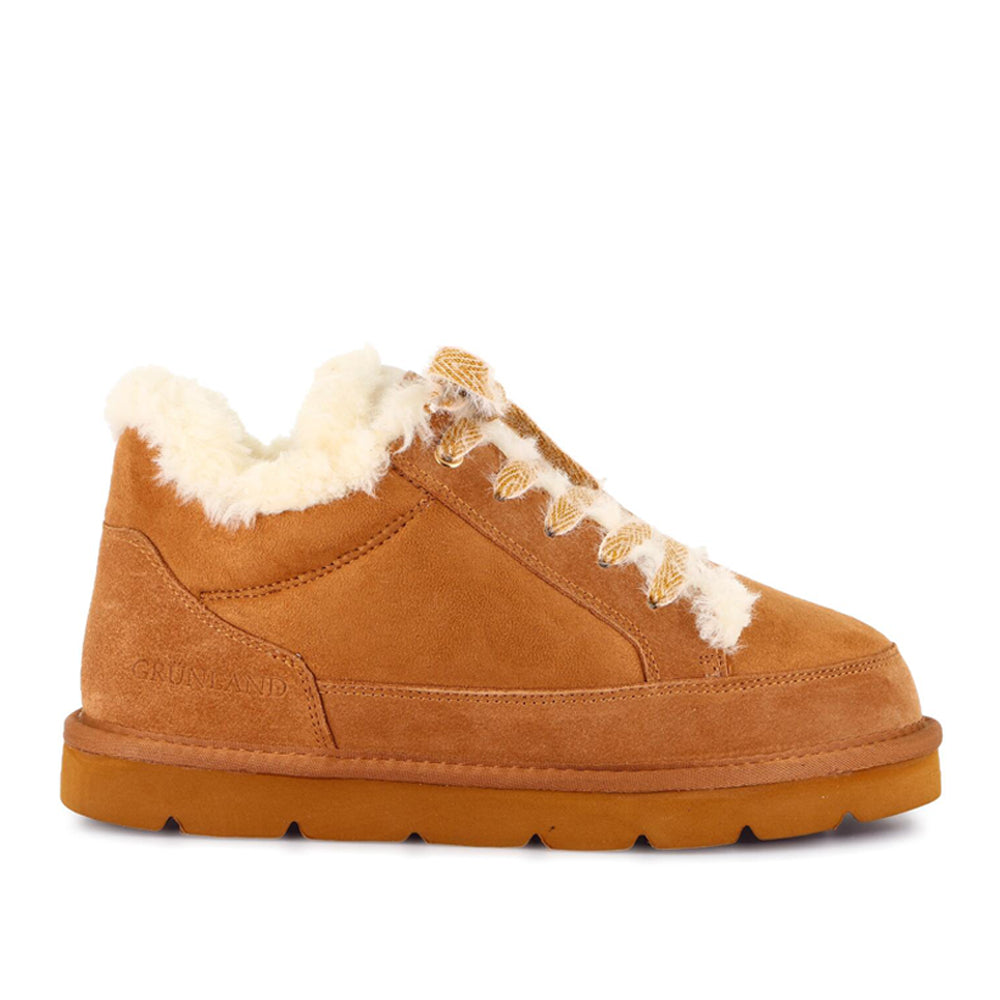 Sneakers Grunland I4 Chab Donna - Cuoio
