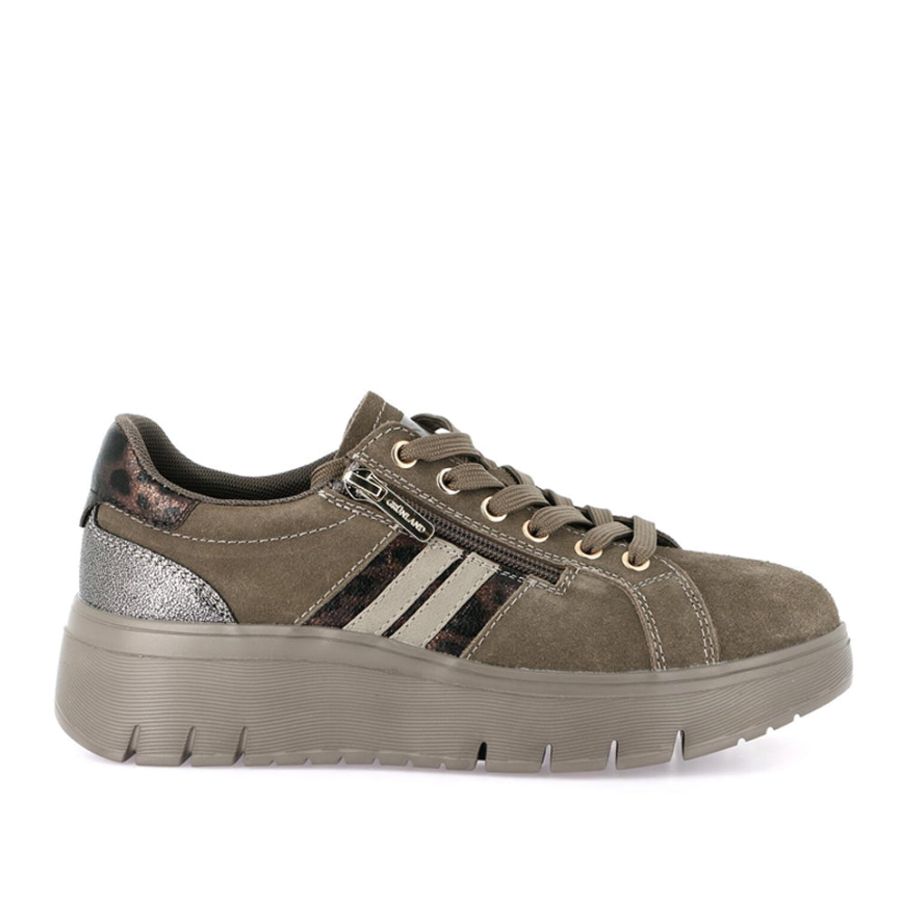 Sneakers Grunland M4 Seva Donna - Marrone
