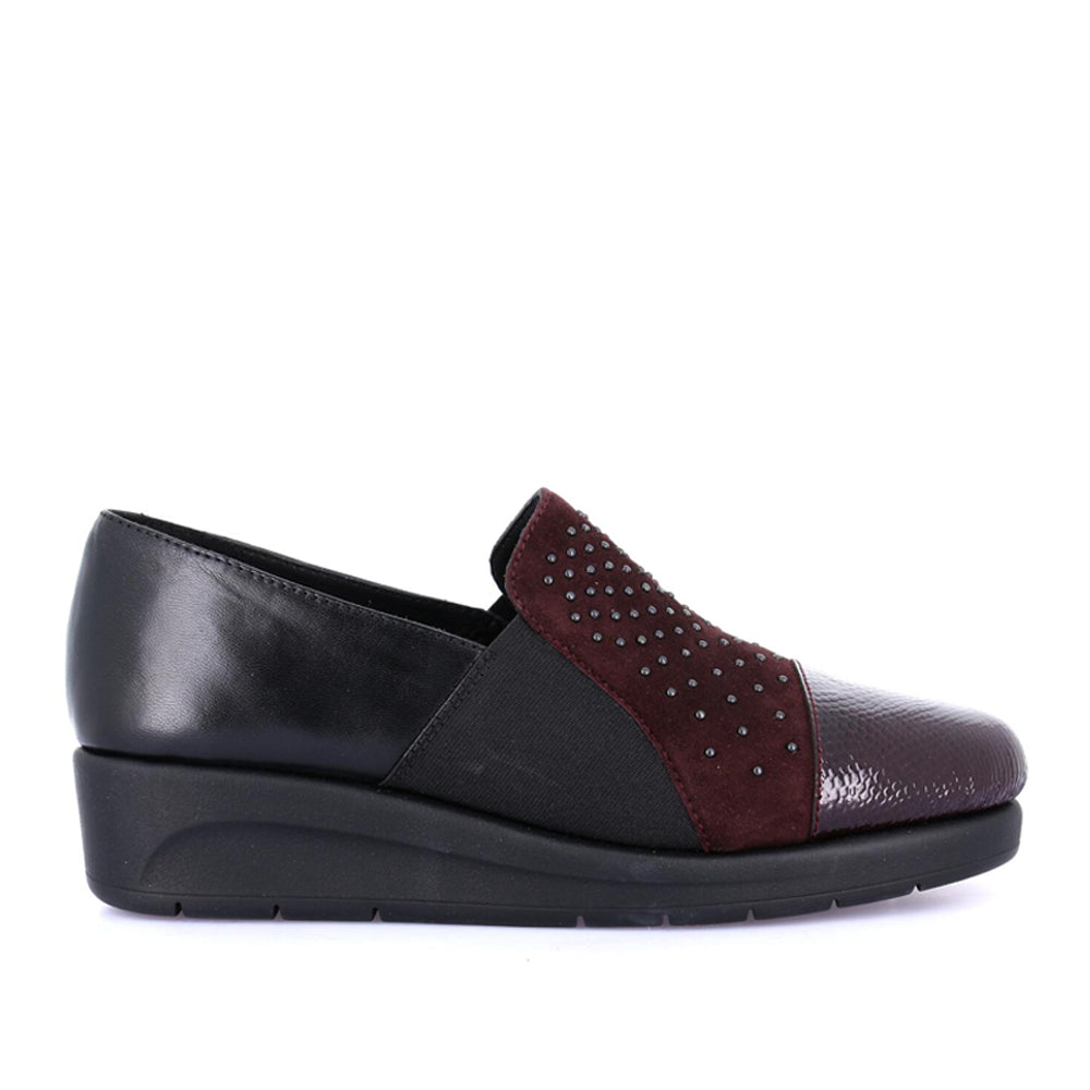 Mocassino Grunland 88 Tava Donna - Bordeaux