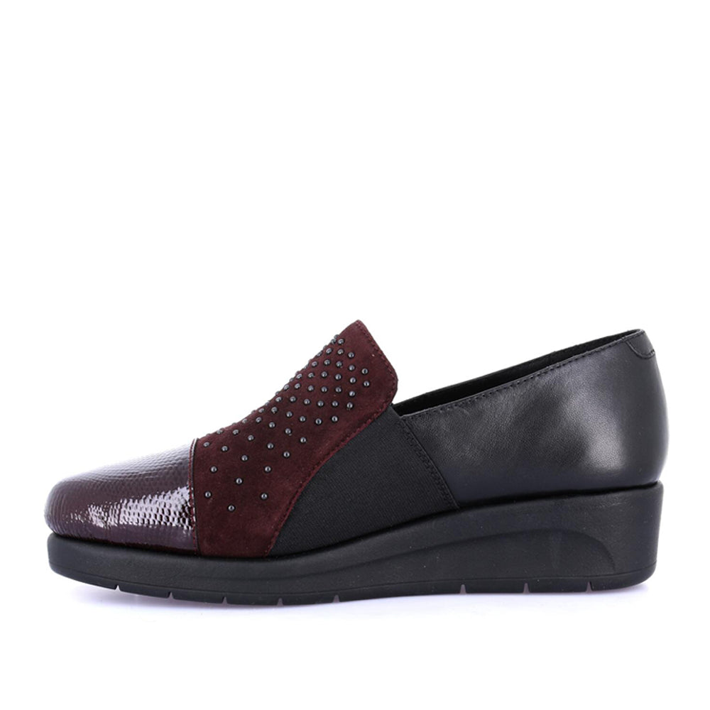 Mocassino Grunland 88 Tava Donna - Bordeaux