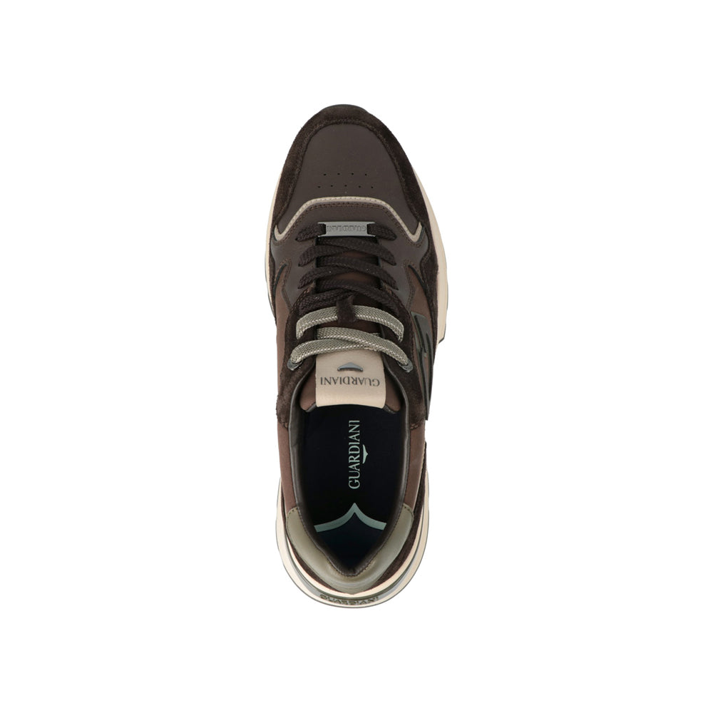 Sneakers Guardiani Levante Uomo - Marrone