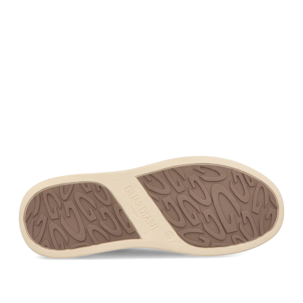 Sneakers Guardiani Aeris Basket Leather Uomo - Marrone