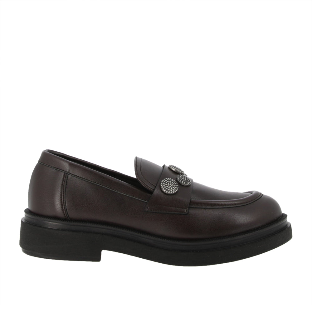 Mocassino Margot Loi Donna - Marrone