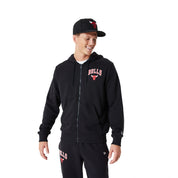 Felpa New Era Chicago Bulls Uomo - Nero
