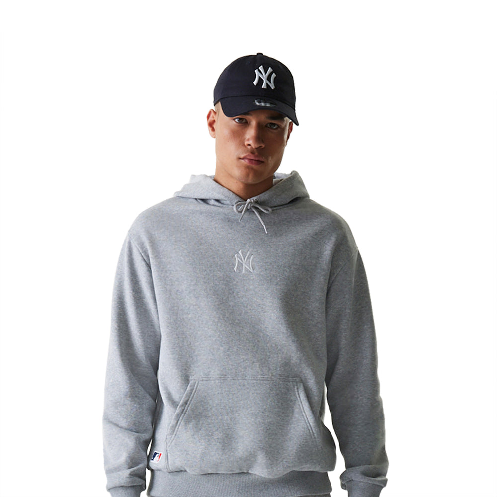 Felpa New Era New York Yankees Uomo - Grigio