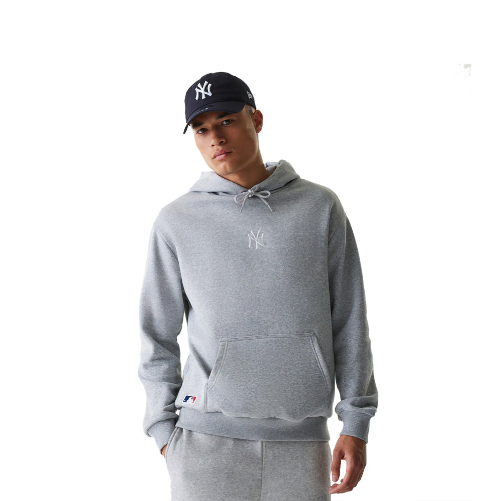 Felpa New Era New York Yankees Uomo - Grigio