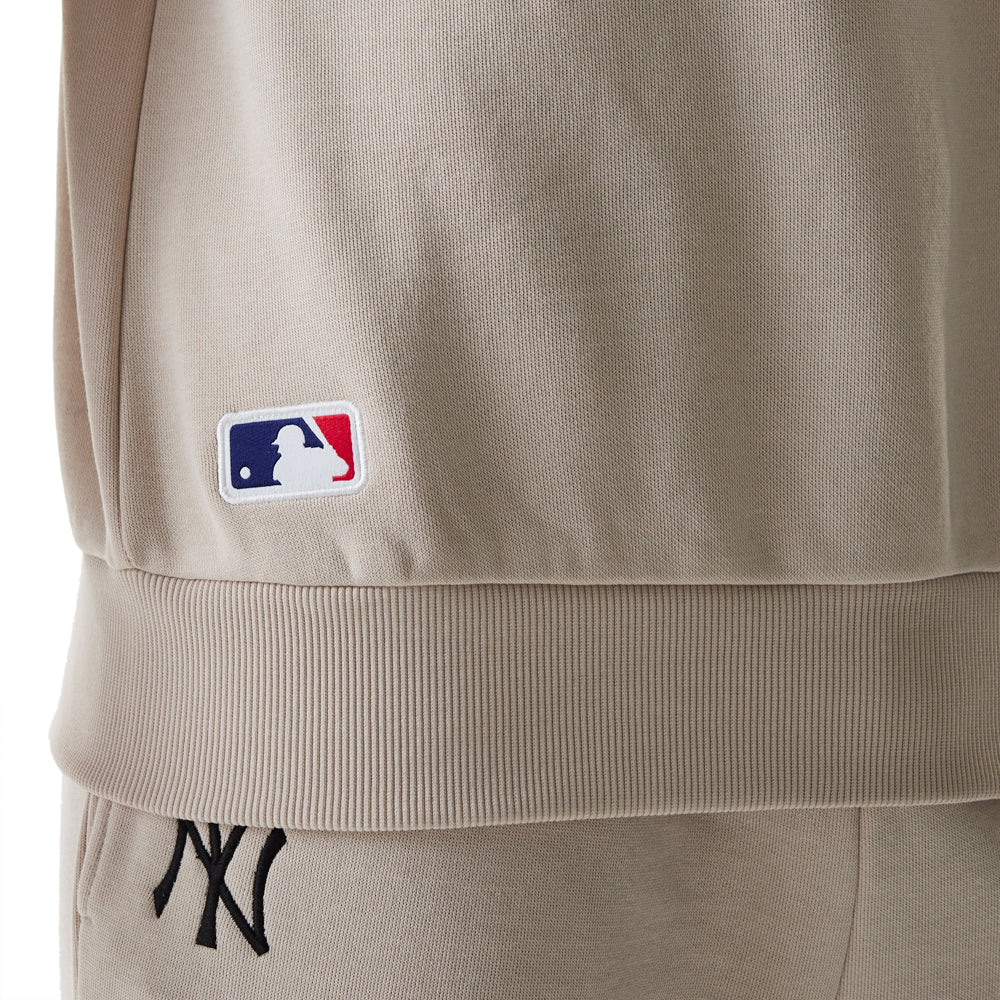 Felpa New Era New York Yankees Uomo - Beige
