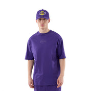 T-Shirt New Era Los Angeles Lakers Uomo - Viola