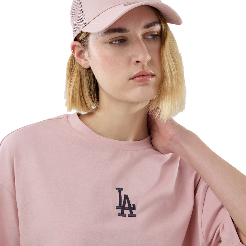 T-Shirt New Era Los Angeles Dodgers Uomo - Rosa