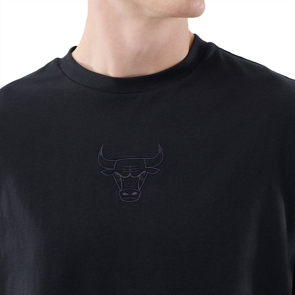 T-Shirt New Era Chicago Bulls Uomo - Nero