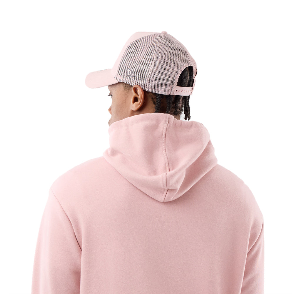 Felpa New Era Los Angeles Dodgers Uomo - Rosa