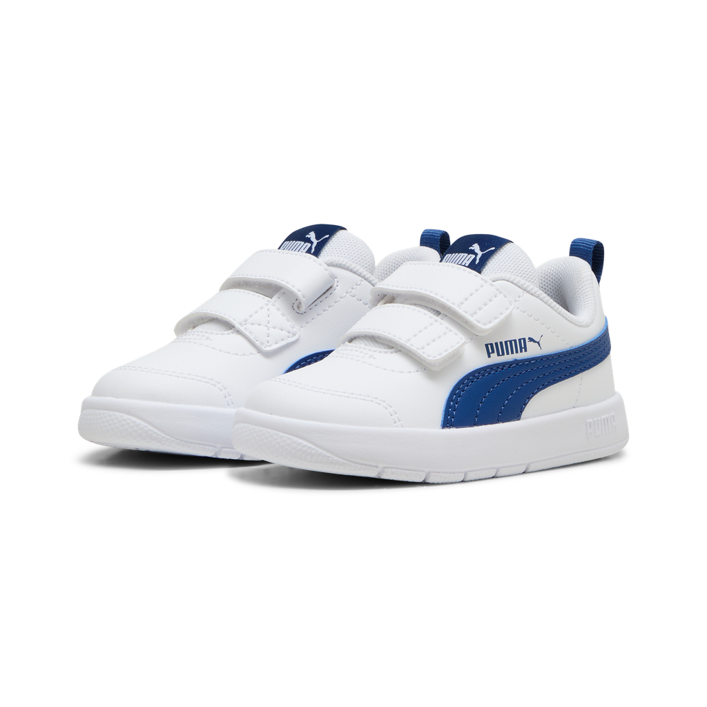 Sneakers Puma Courtflex V3 V Inf Bimba - Bianco