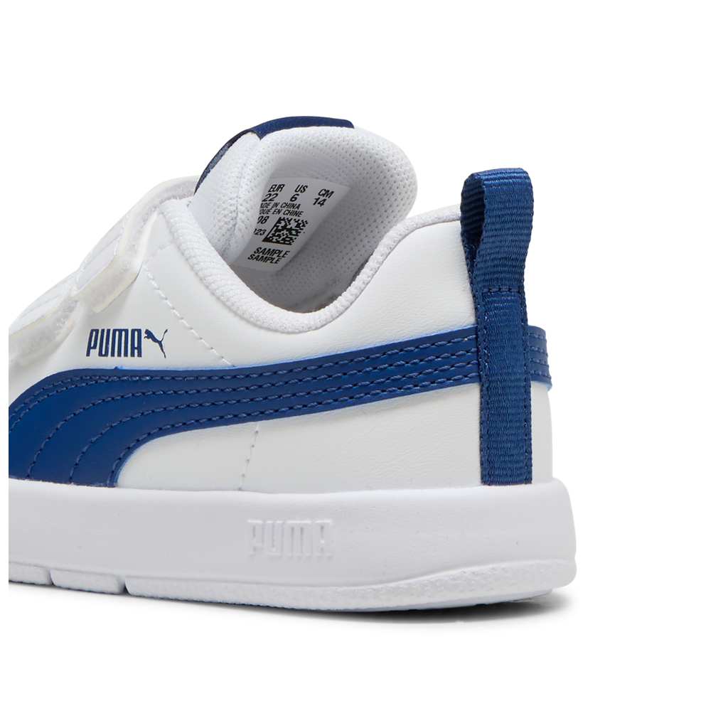 Sneakers Puma Courtflex V3 V Inf Bimba - Bianco