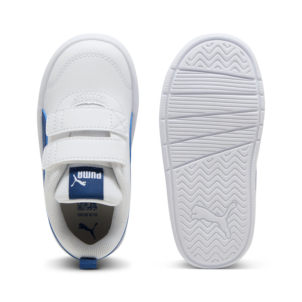Sneakers Puma Courtflex V3 V Inf Bimba - Bianco