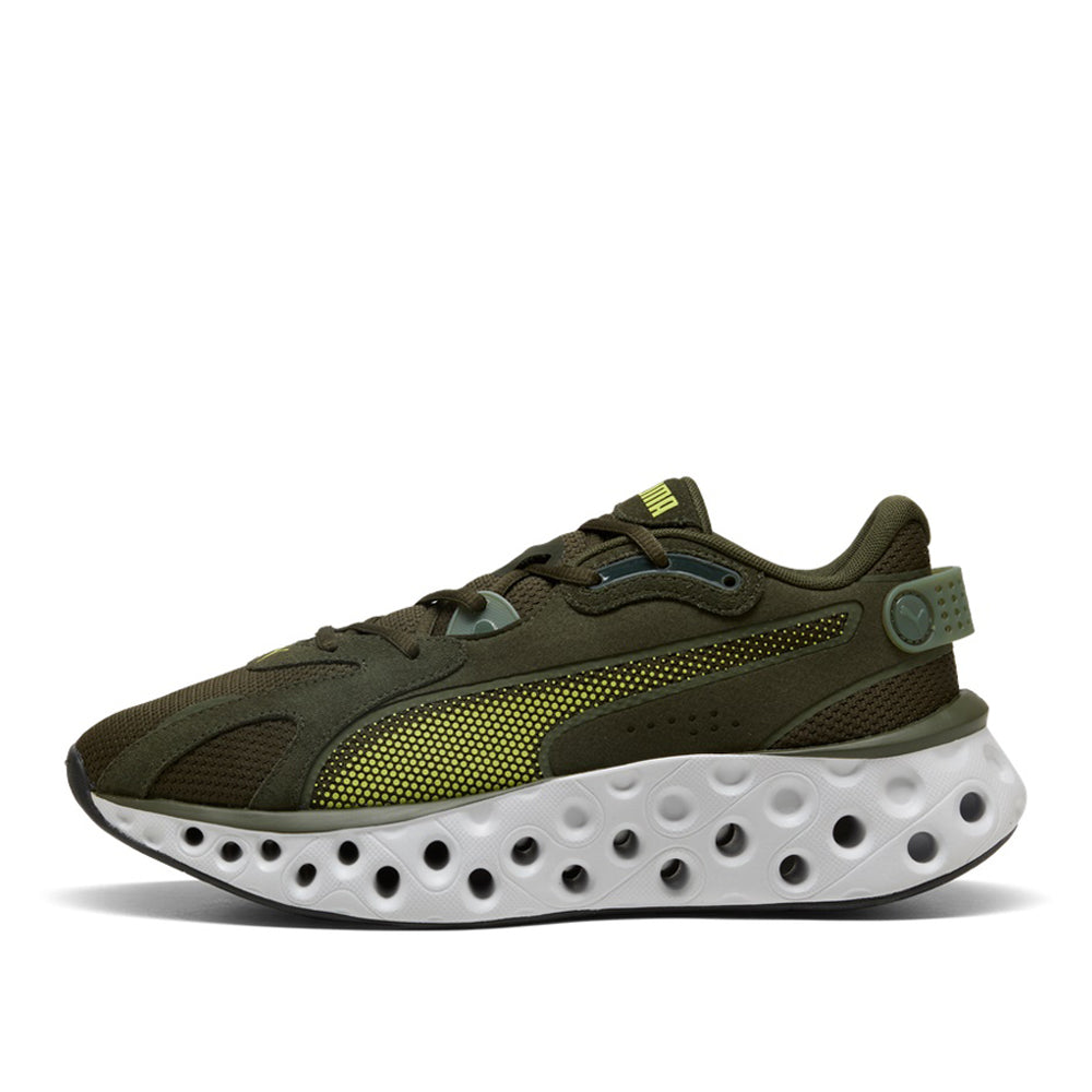 Scarpa Running Puma Softride Frequence Uomo - Oliva