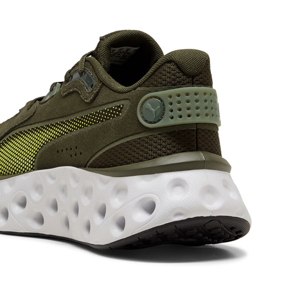 Scarpa Running Puma Softride Frequence Uomo - Oliva