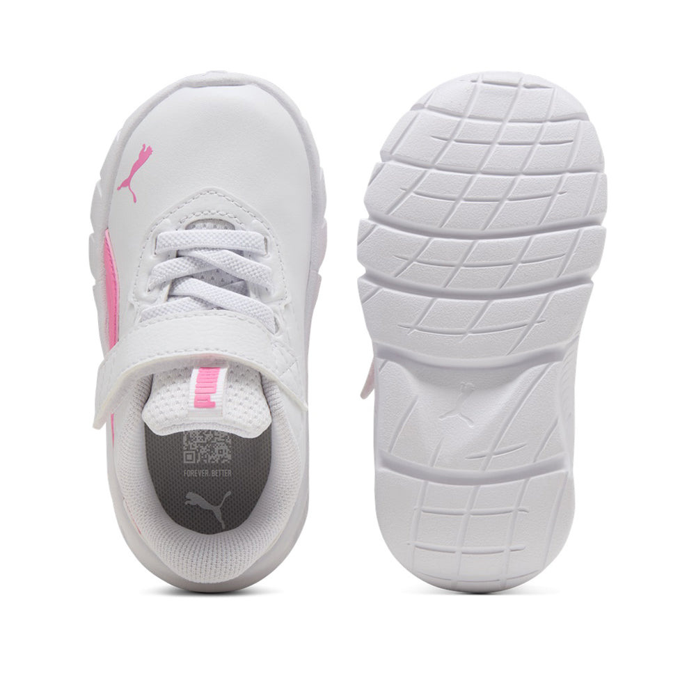 Scarpa Running Puma Flexfocus Modern Sl Ac+ Inf Unisex Bimbo - Bianco