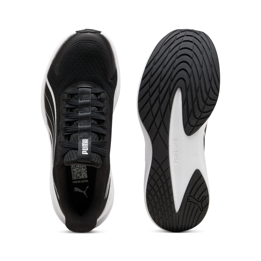 Scarpa Running Puma Dasher Lite Sliptech jr Unisex Ragazzo - Nero