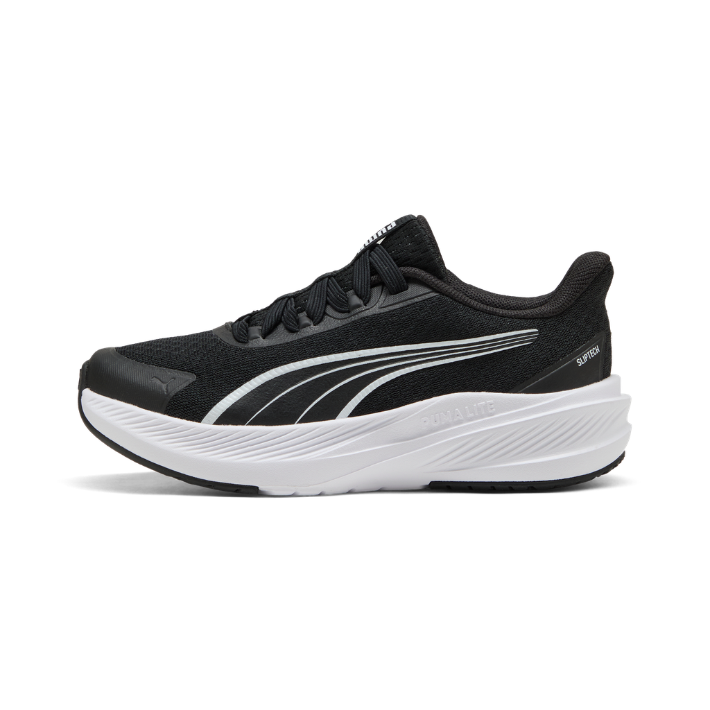Scarpa Running Puma Dasher Lite Sliptech ps Unisex Bambino - Nero