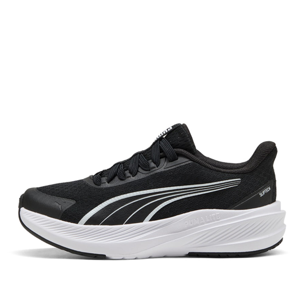 Scarpa Running Puma Dasher Lite Sliptech ps Unisex Bambino - Nero