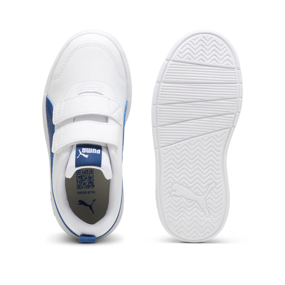 Sneakers Puma Courtflex V3 V ps Unisex Bambino - Bianco