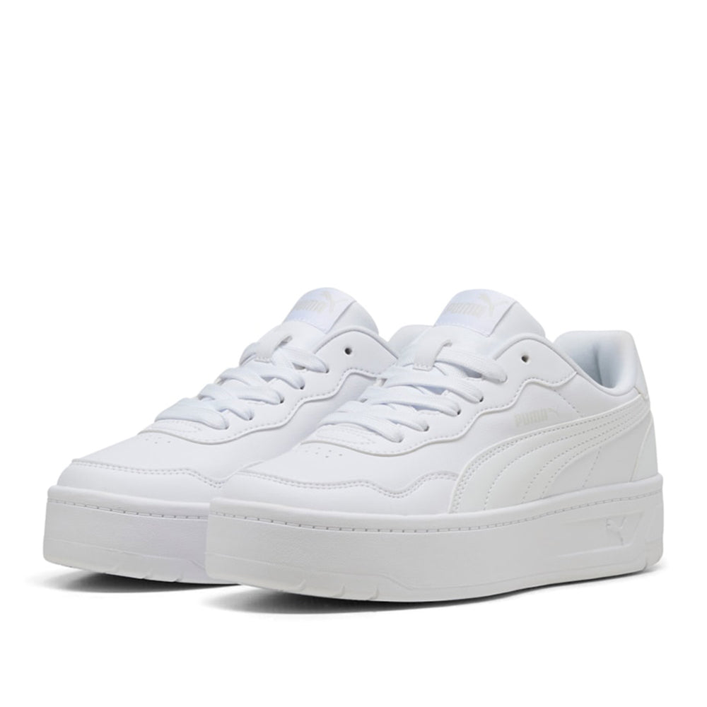 Sneakers Puma Court Lally Skye Donna - Bianco