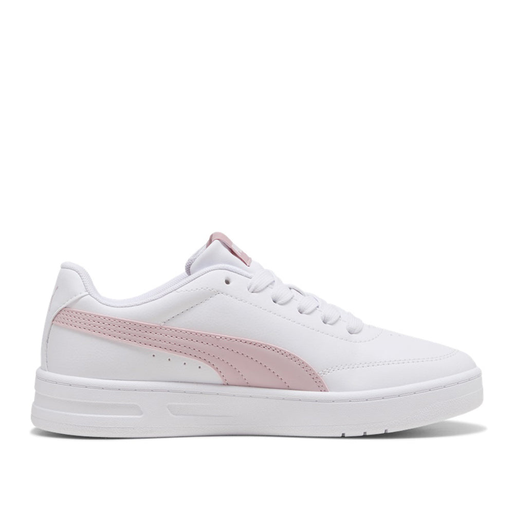 Sneakers Puma Court Classic Clean jr Unisex Ragazzo - Bianco