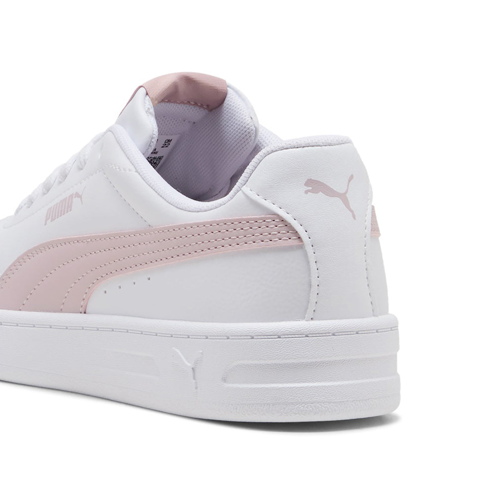 Sneakers Puma Court Classic Clean jr Unisex Ragazzo - Bianco