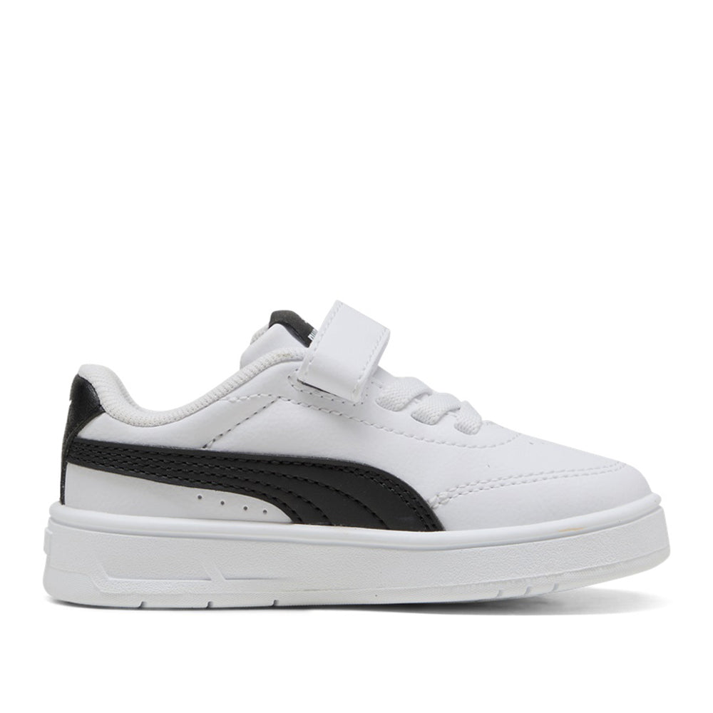 Sneakers Puma Court Classic Clean Ac+ Inf Unisex Bimbo - Bianco