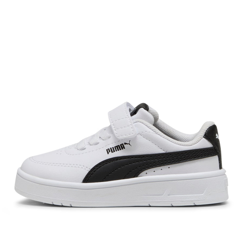 Sneakers Puma Court Classic Clean Ac+ Inf Unisex Bimbo - Bianco