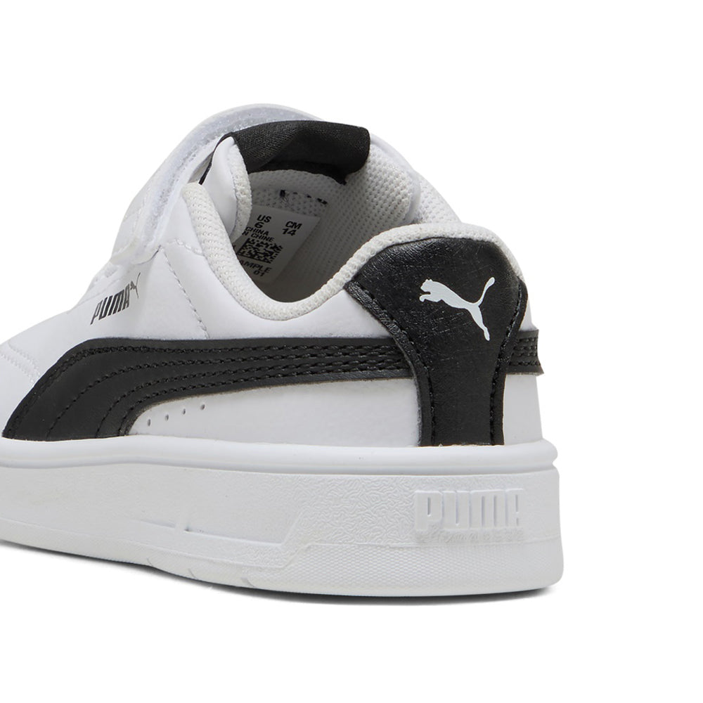 Sneakers Puma Court Classic Clean Ac+ Inf Unisex Bimbo - Bianco