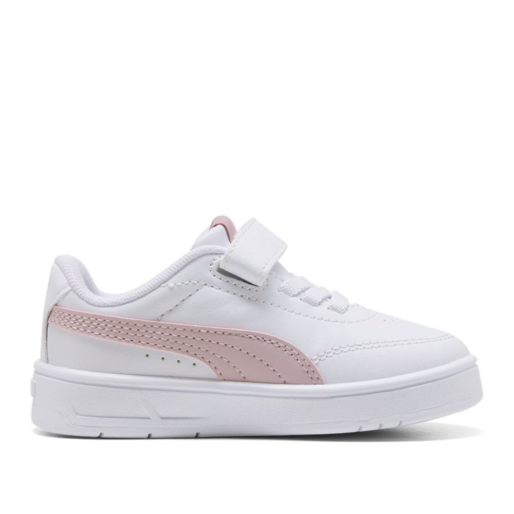 Sneakers Puma Court Classic Clean Ac+ Inf Unisex Bimbo - Bianco