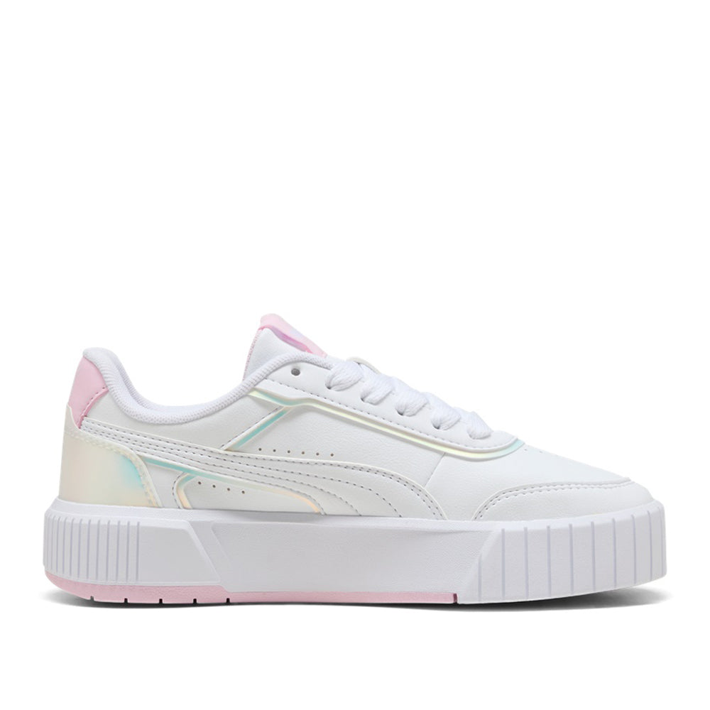 Sneakers Puma Carina Mia Holo 2.0 jr Unisex Ragazzo - White Pearl Pink