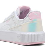Sneakers Puma Carina Mia Holo 2.0 jr Unisex Ragazzo - White Pearl Pink