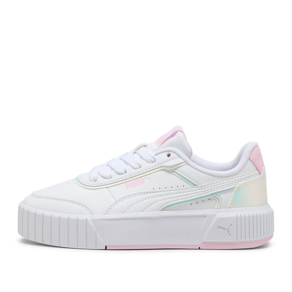 Sneakers Puma Carina Mia Holo 2.0 jr Unisex Ragazzo - White Pearl Pink
