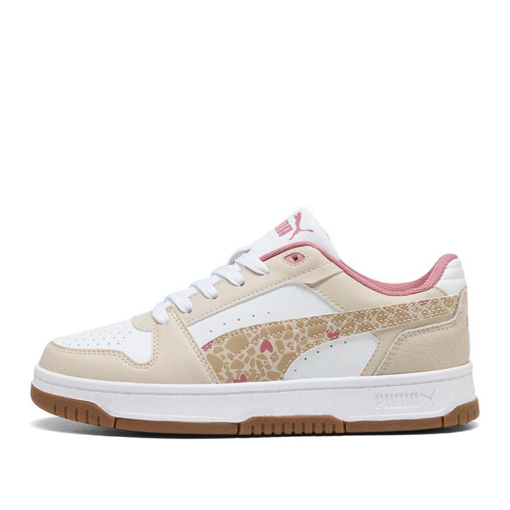 Sneakers Puma Rebound Slam Lo Winter Safari jr Unisex Ragazzo - Beige