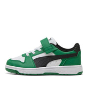 Sneakers Puma Rebound Slam Lo Ac+ ps Unisex Bambino - Verde