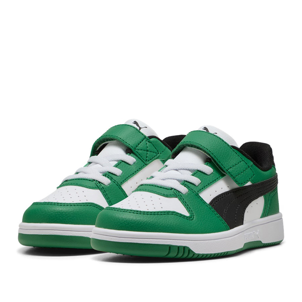 Sneakers Puma Rebound Slam Lo Ac+ ps Unisex Bambino - Verde