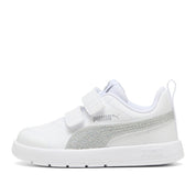 Sneakers Puma Courtflex V3 Glitz V Inf Unisex Bimbo - Bianco