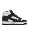 Sneakers puma rebound slam mid jr unisex ragazzo - bianco