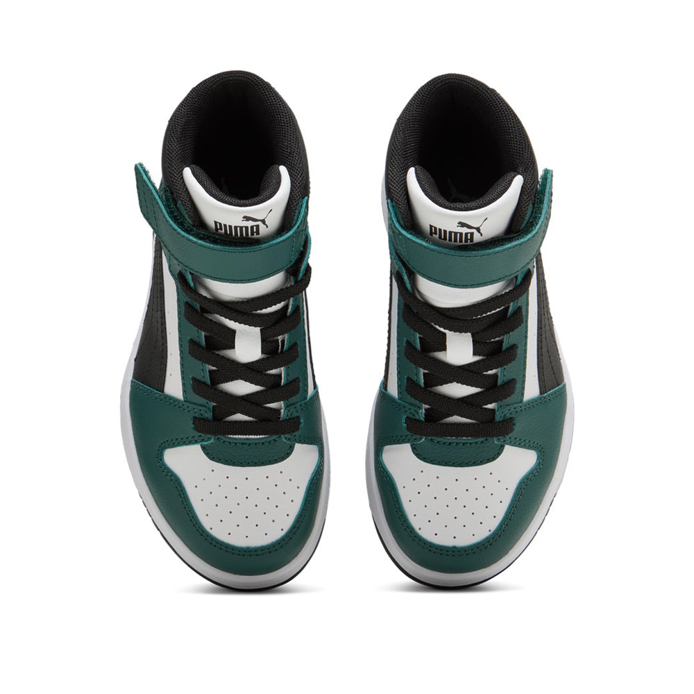 Sneakers Puma Rebound Slam Mid Ac+ ps Unisex Bambino - Verde