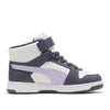 Sneakers puma rebound slam mid ac+ ps unisex bambino - bianco