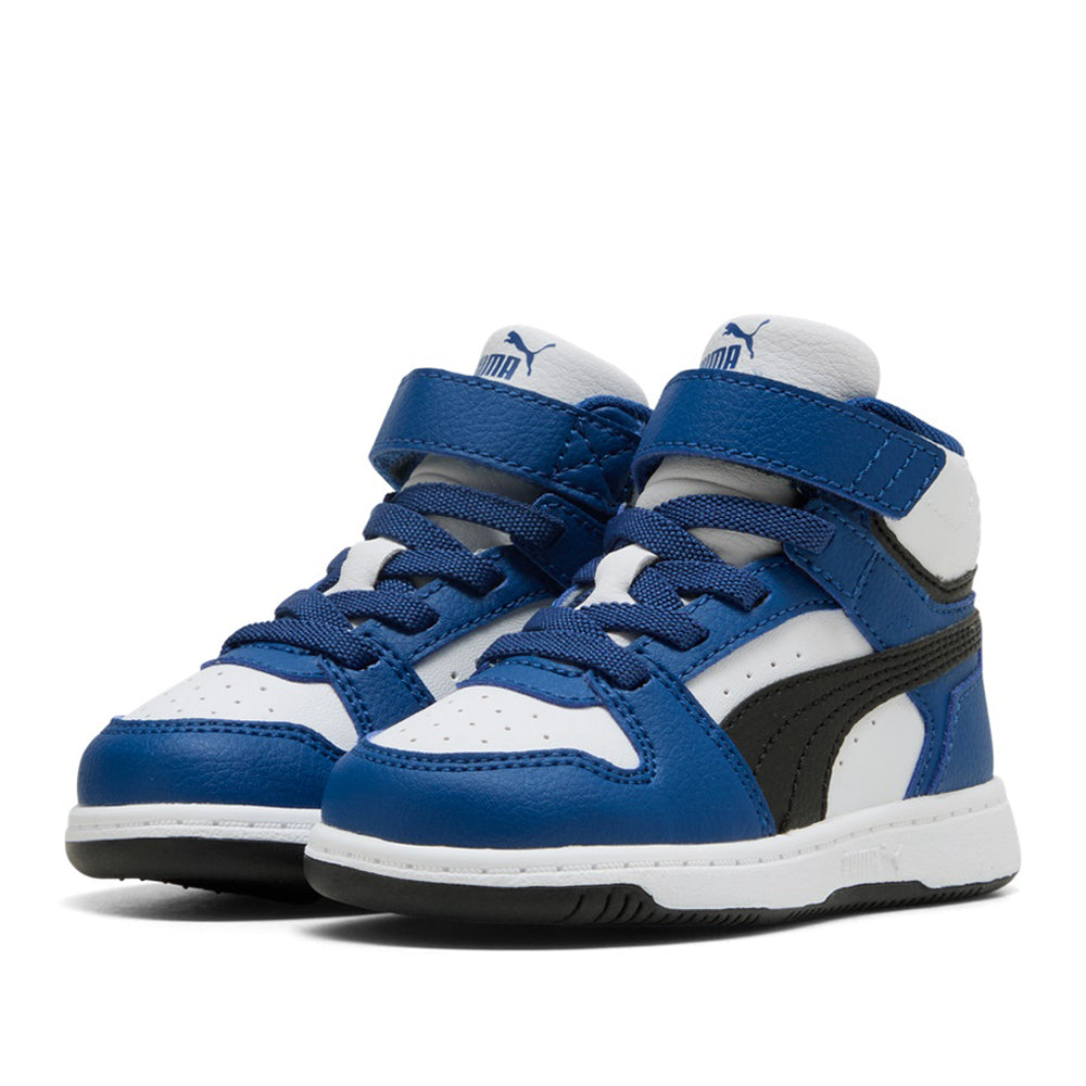 Sneakers Puma Rebound Slam Mid Ac+ Inf Unisex Bimbo - Blu
