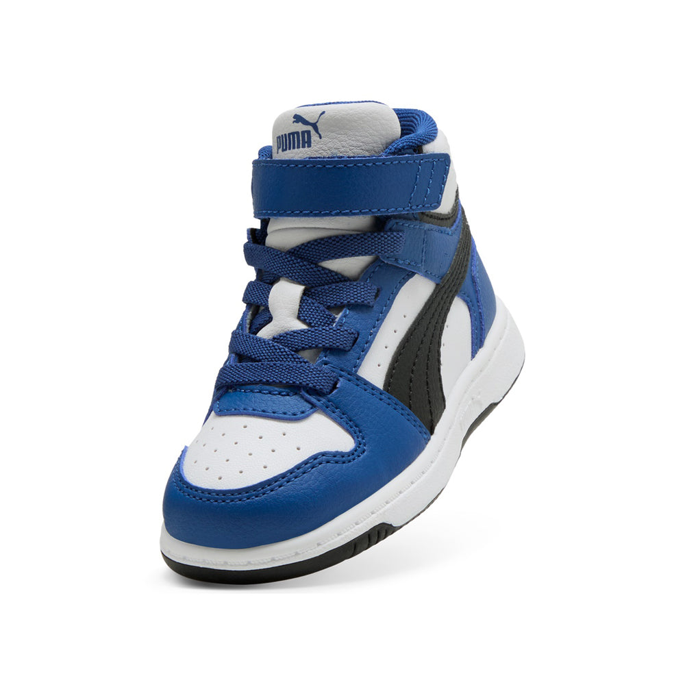 Sneakers Puma Rebound Slam Mid Ac+ Inf Unisex Bimbo - Blu
