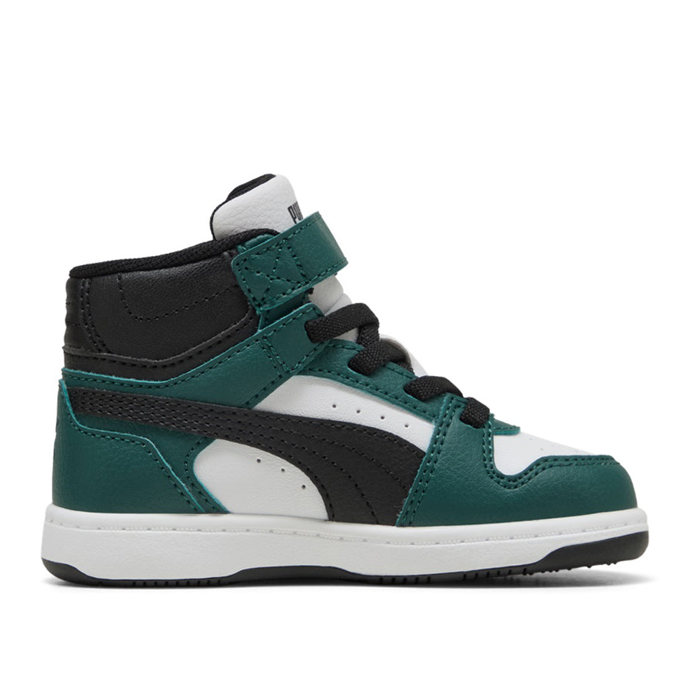 Sneakers Puma Rebound Slam Mid Ac+ Inf Unisex Bimbo - Verde