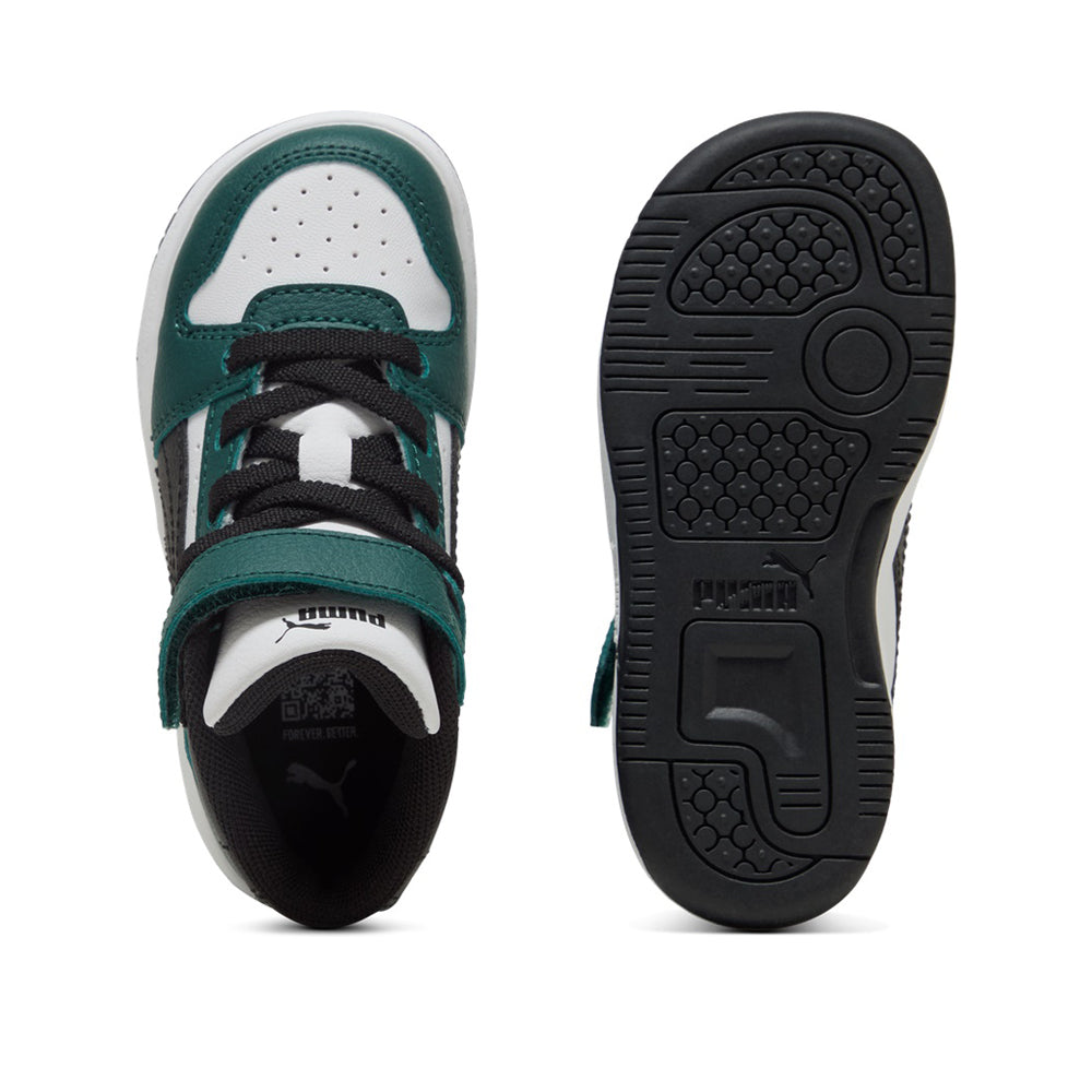 Sneakers Puma Rebound Slam Mid Ac+ Inf Unisex Bimbo - Verde