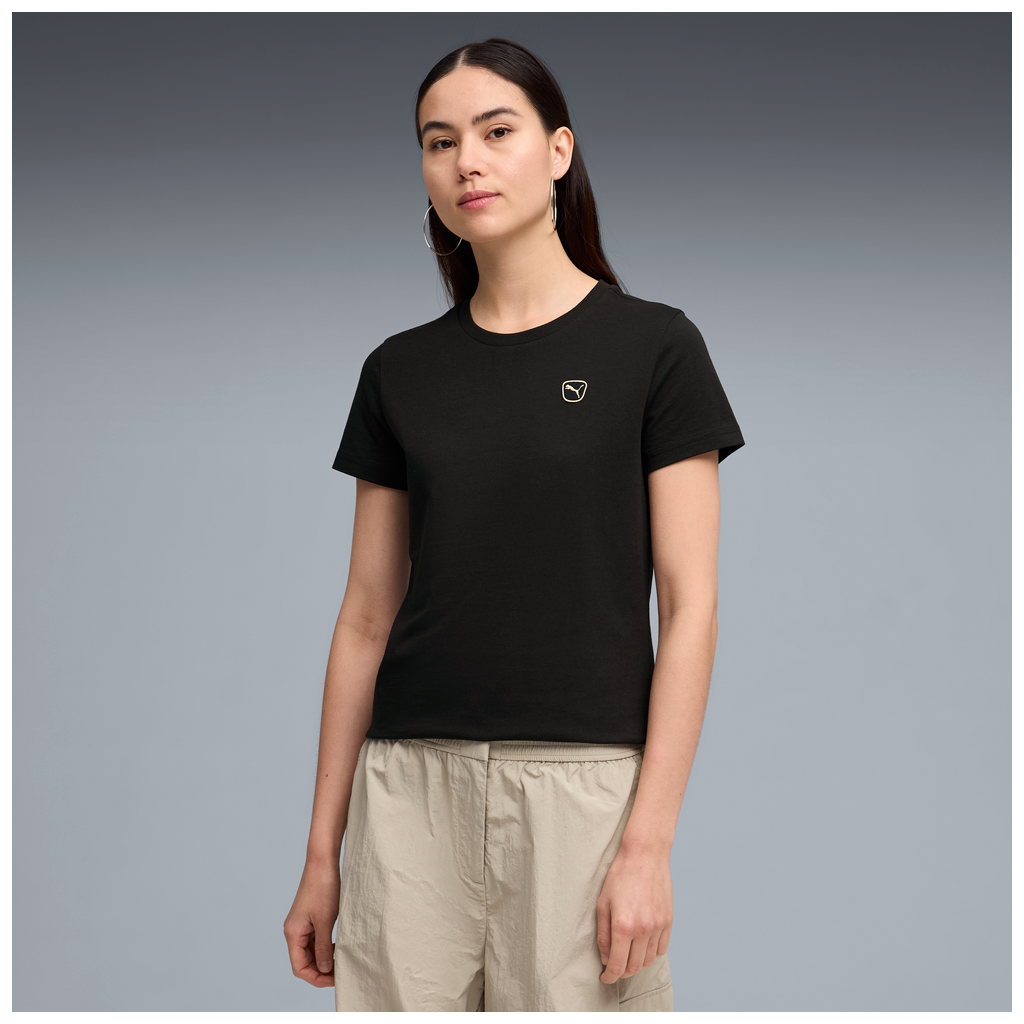 T-Shirt Puma Donna - Nero
