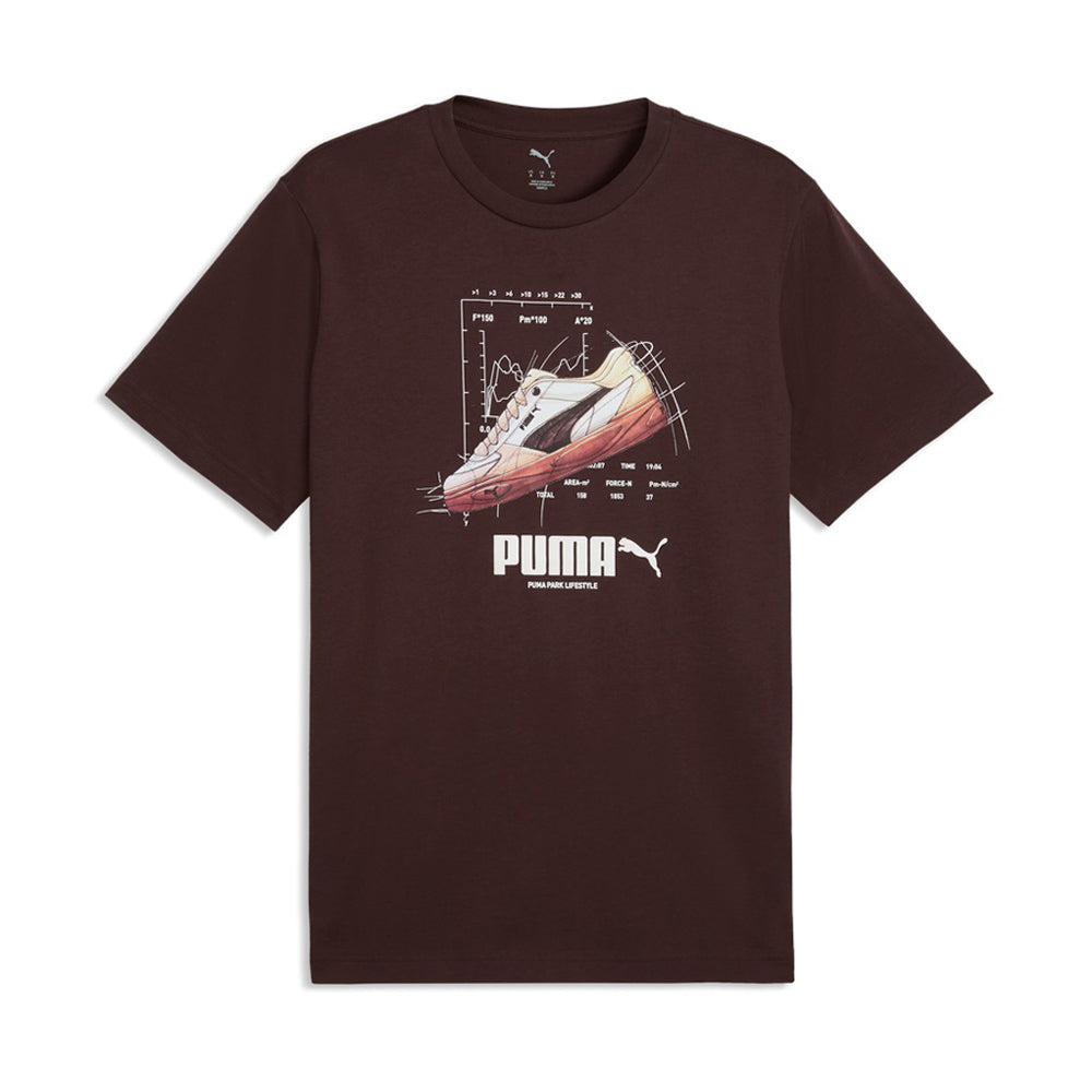T-Shirt Puma Uomo - Marrone