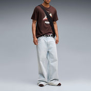 T-Shirt Puma Uomo - Marrone